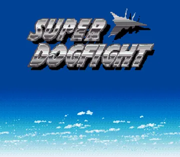 Super Dogfight (Japan) screen shot title